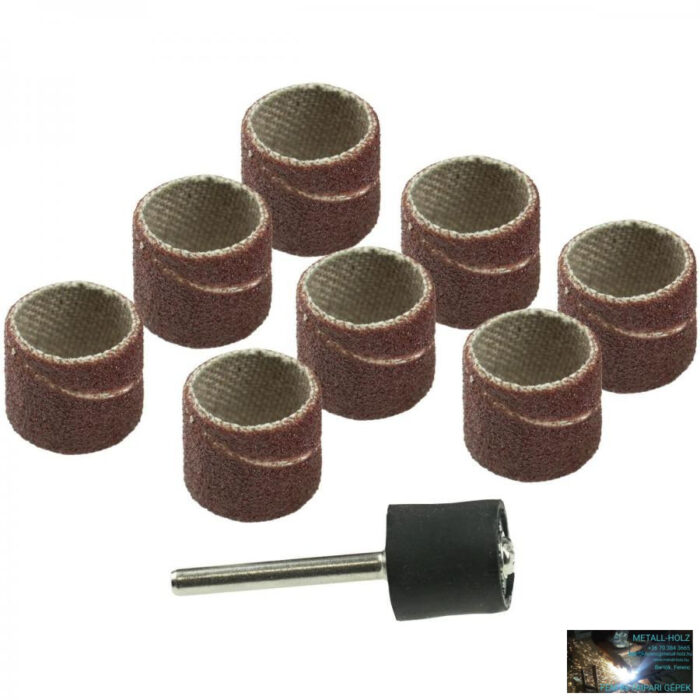 Csiszolószalagok, 12.7mm,K60,K120, 9darab, Mini csiszolók és gravírozókhoz - Image 1