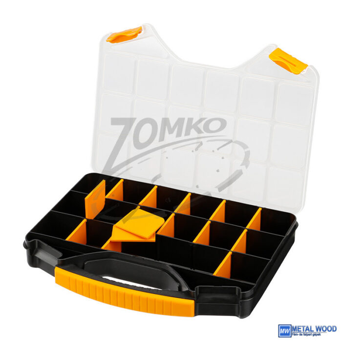 MANO rekeszes tárolódoboz fogantyús 420x305x61 ORG-18 - Image 3