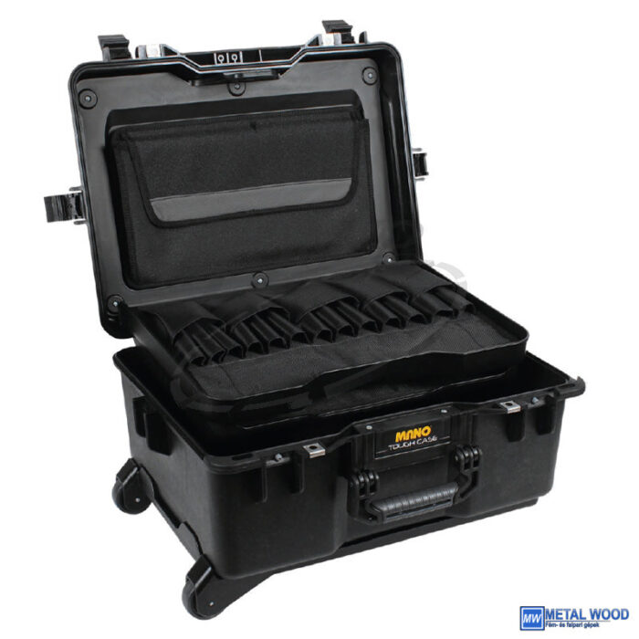 090102-0136 MANO szerszámkoffer szerszámtartóval kerekekkel IP67 - Image 1