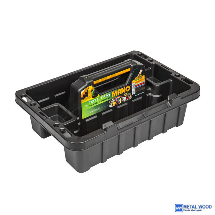 090102-0149 MANO szerszámtároló tálca 510x356x217 fekete TB-20 - Image 1