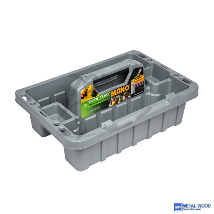 MANO szerszámtároló tálca 510x356x217 szürke TB-20 - Image 1