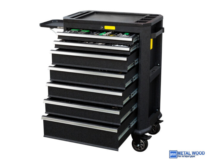 HANS szerszámkocsi 7 fiókos + 271r. szerszám klt. - Image 3