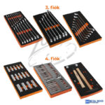 KENDO szerszámkocsi 7 fiókos + 179r. szerszám klt. - Image 6