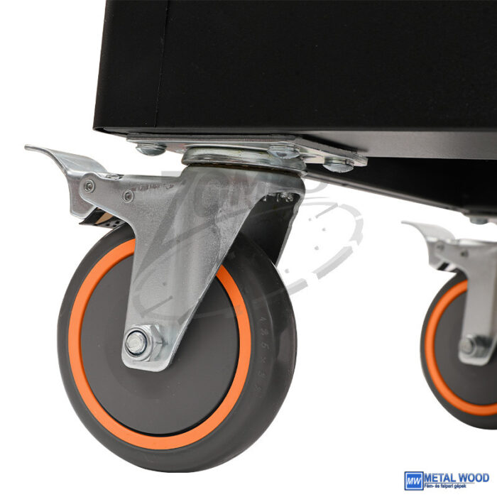 KENDO szerszámkocsi 6 fiókos + 144r. szerszám klt. - Image 4