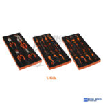 KENDO szerszámkocsi 6 fiókos + 144r. szerszám klt. - Image 6