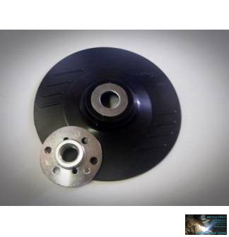 Csiszológumitányér 115mm, flexre, leszorítós