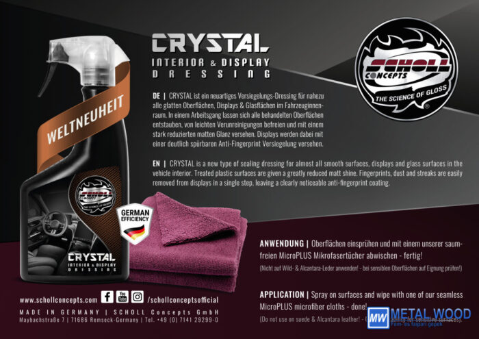 Crystal Beltér & Kijelző Ápoló 500ml - Image 3