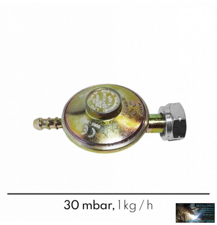 Gáznyomásszabályzó fej, PB 30mbar 1kg/h, Szárm.Olaszország - Image 1