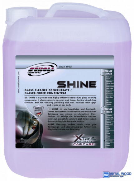 SHINE HD Üvegtisztító Koncentrátum 10L