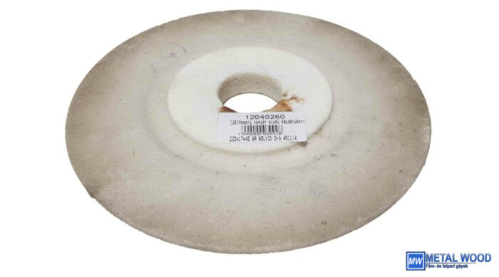 12040260 220x17x40 6A 60LV31 Grá 4511/4 Homorú tányér alakú köszörűkorong Granit 12040260 - Image 1