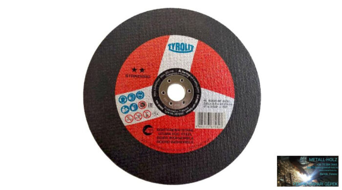 12080010 230x2,5 41X A30 Inox Stand Tyr Tyrolit Standard inox vágókorong Tyrolit 12080010 - Image 1