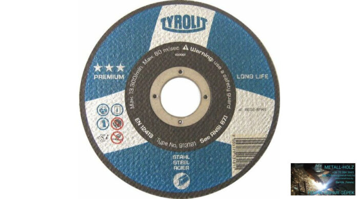 12082290 115x1 41FA60SBFXA PremiumTyr Tyrolit Premium acél vágókorong Tyrolit 12082290 - Image 1