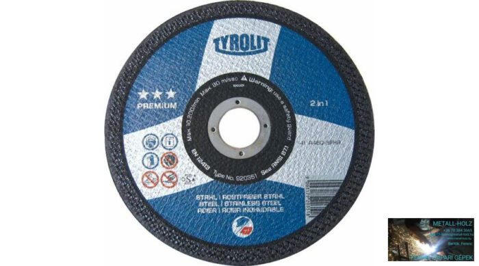 12082730 150x1,6 41FA46QBFXA 2in1PreTYR Tyrolit Premium 2in1 vágókorong Tyrolit 12082730 - Image 1