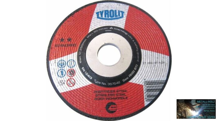 125x6 27X A30 Inox StandTyr Tyrolit Standard inox tisztítókorong Tyrolit 12090530 - Image 1