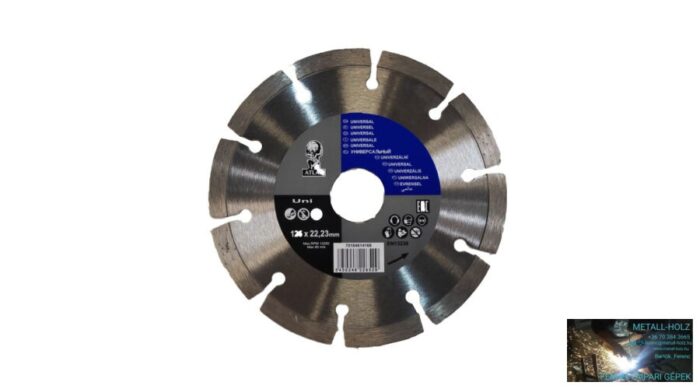 12180930 125x22,2 gyém.UNI Atlas Norton Gyémánt vágókorong kézi gépre Norton 12180930 - Image 1