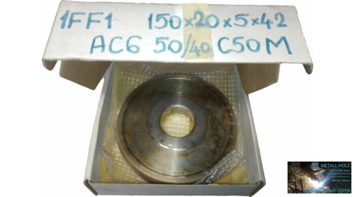 12182520 1FF1 150x20x20x5x42AC650/40M50 Gyémánt élezőszerszám Hector (Akciós) 12182520 - Image 1