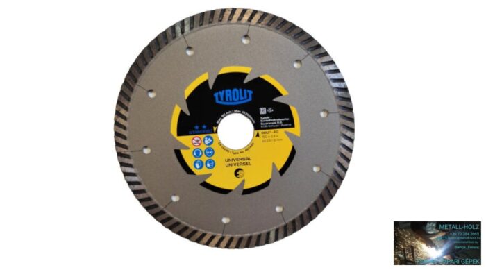 150mm gyémántv.Tyrolit-Stand. Gyémánt vágókorong kézi gépre Tyrolit 12184050 - Image 1