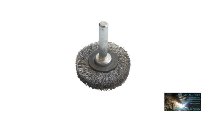 12230820 Rec.szár.körkef.08402S.D40INOX Inox huzalú csapos körkefe Lessmann (Akciós) 12230820 - Image 1