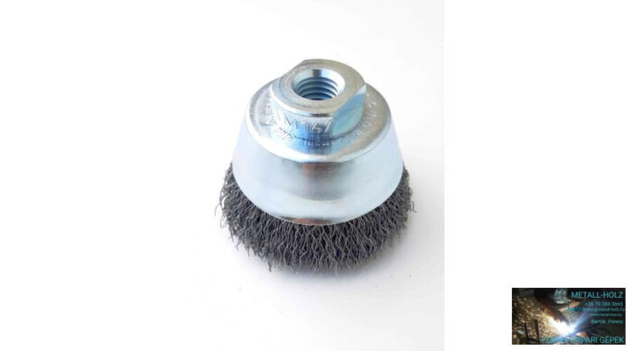 Rec.fazékkefe D 60M14 0,35 Les Acél huzalú menetes fazékkefe Lessmann 12232950 - Image 1