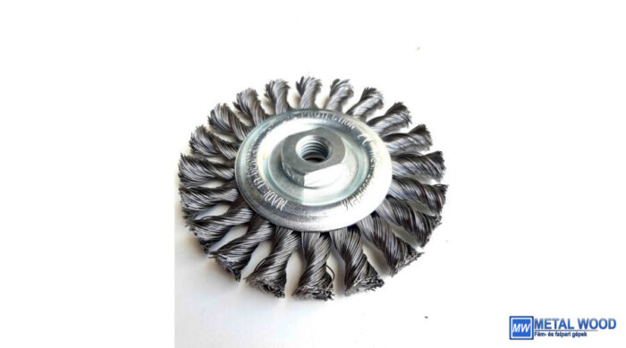 12233030 Ultra körk.115x14xM14 0,5 Less Sodrott Lessmann menetes körkefe acél huzalból Lessmann (Akciós) 12233030 - Image 1