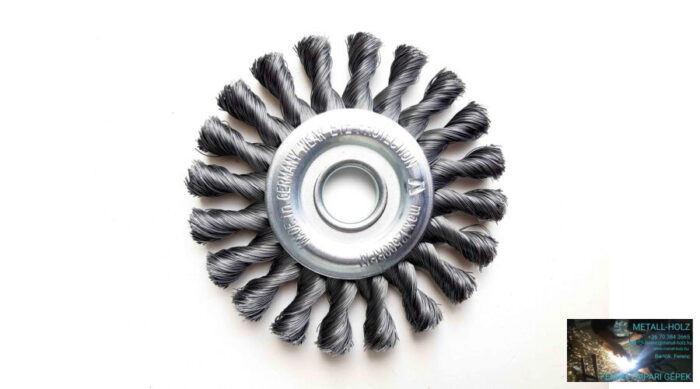 Ultra körk.125x12x22,2 0,3Less Sodrott Lessmann furatos körkefe acél huzalból Lessmann 12233120 - Image 1