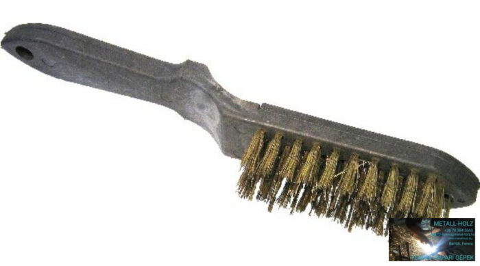 Drótkefe müa.nyél fűzött HW Acél huzalú kézikefe Happy Work 12233490 - Image 1