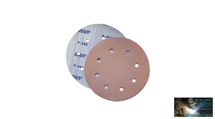 12553030 203mm P240 8xd127 tépőz. Sait Sait tépőzáras csiszoló Sait (Akciós) 12553030 - Image 1