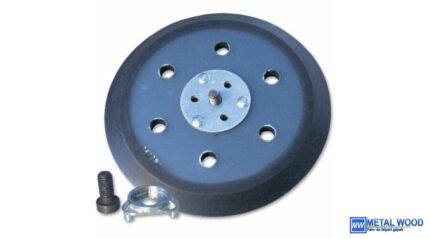 150mm tz.f.6xd80 Fekete 532Hec Felfogó,tépőzáras csiszolókhoz Hector 12581160