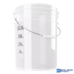 ChemicalWorkz Mosóvödör Átlátszó 19L TRANSPARENT Ultra Clear Buckets 19L