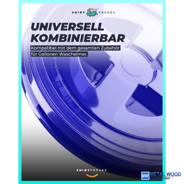 ChemicalWorkz Mosóvödör Átlátszó Kék 19L Ultra Clear Buckets - Image 4