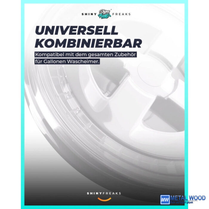 ChemicalWorkz Mosóvödör Átlátszó 13L TRANSPARENT Ultra Clear Buckets - Image 4