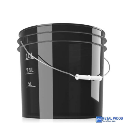 Chemicalworkz Mosóvödör Fekete Átlátszó 13L - Performance Buckets