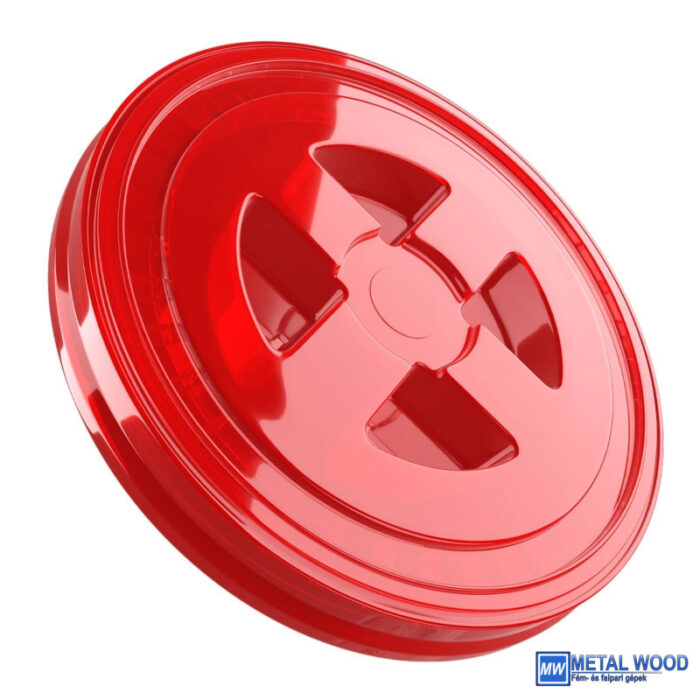 ChemicalWorkz Mosóvödör Fedél Piros Ultra Clear Cross Lid - Image 1