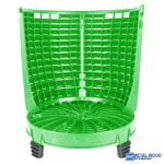 The Detail Guardz Plastic Scrub Wall - Iszapoló Tisztító Fal Zöld - Image 4