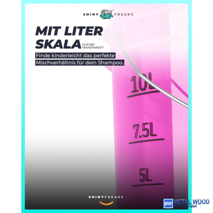 Chemicalworkz Mosóvödör Lila Átlátszó 13LPerformance Buckets - Image 3