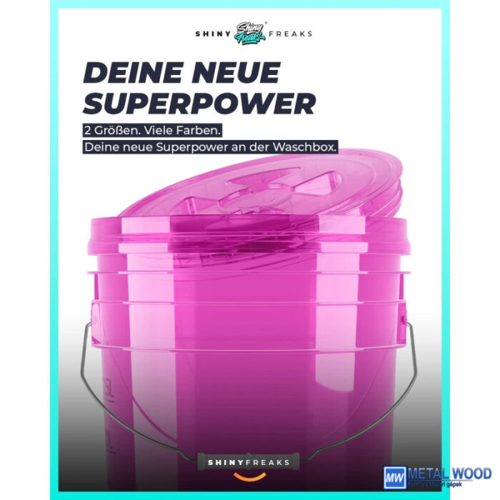 Chemicalworkz Mosóvödör Lila Átlátszó 19L Performance Buckets - Image 5