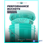 Chemicalworkz Mosóvödör Türkiz Átlátszó 13L Performance Buckets - Image 2