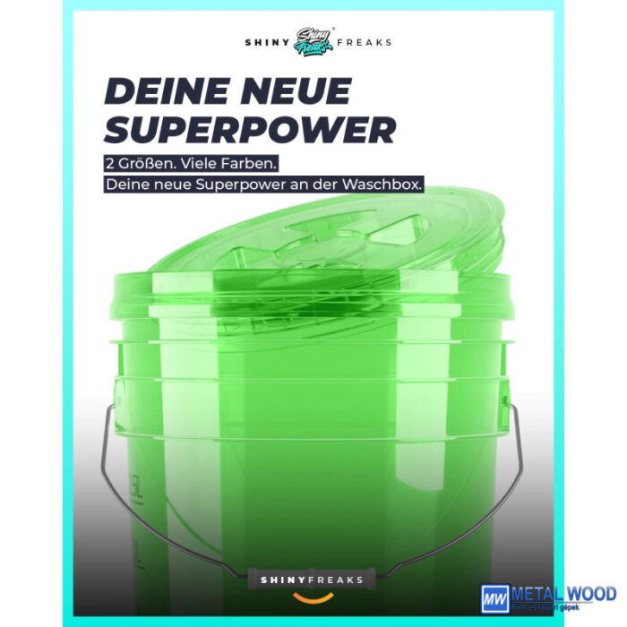 Chemicalworkz Mosóvödör Zöld Átlátszó 19L Performance Buckets - Image 5