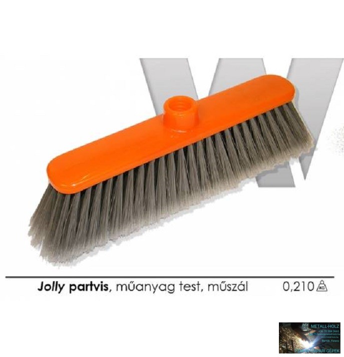 1664-082 Partvis Jolly, műanyag test+színes műanyag szál - Image 1