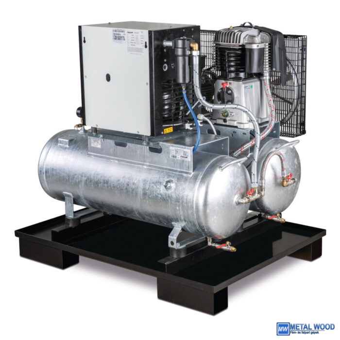 Aircraft Airprofi Duo 853/2x100/10 K telepített dugattyús kompresszor - Image 1