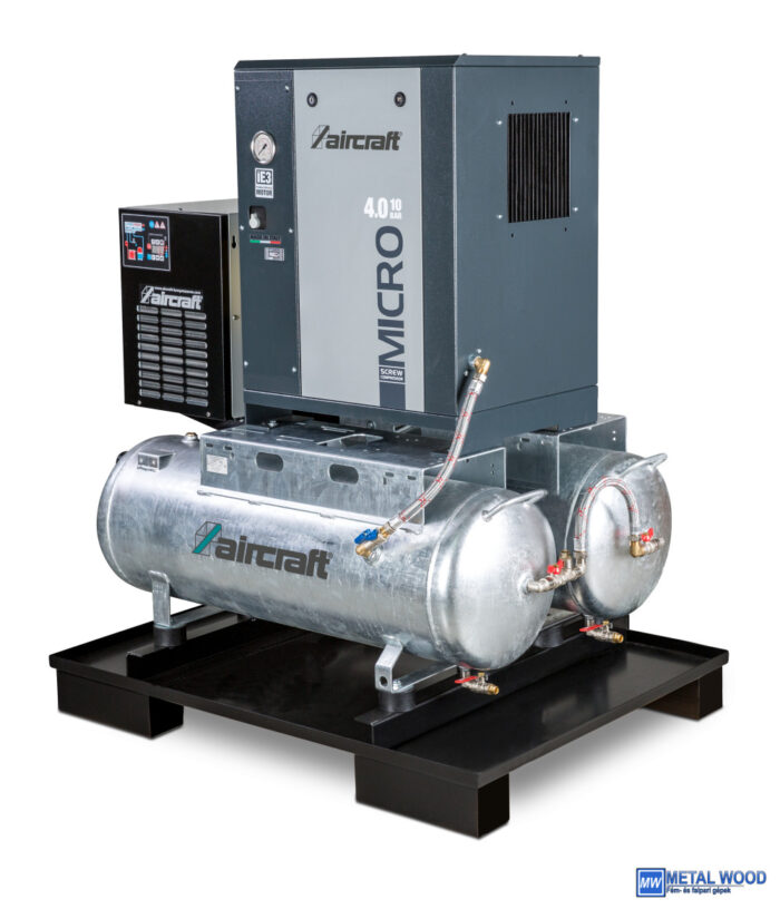 2091664 Aircraft A-DUO-MICRO SE 4.0-10 2x100 K Bordásszíjhajtású csavarkompresszor - Image 1