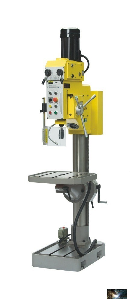 2151133 GB 33 Fogaskerekes fúró menetes eszközzel, hűtőfolyadék-eszközzel és négyszög-adagolóval MK 4–35 mm - Image 1