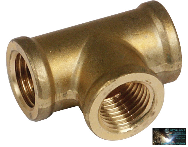 2200190 Aircraft T elosztó 1/8" IG/VE10 - Image 1