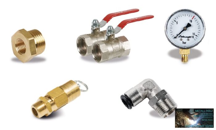 2500530 Aircraft AS DB VZ 500/11 V Csatlakozó szett 500l-es 11 bar tartályhoz - Image 1