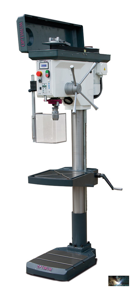 3020430 Fúrógép OPTIMUM DH 28BV (átm. 28mm, 1.5kW, 400V, 300-4.000f/p) - Image 1