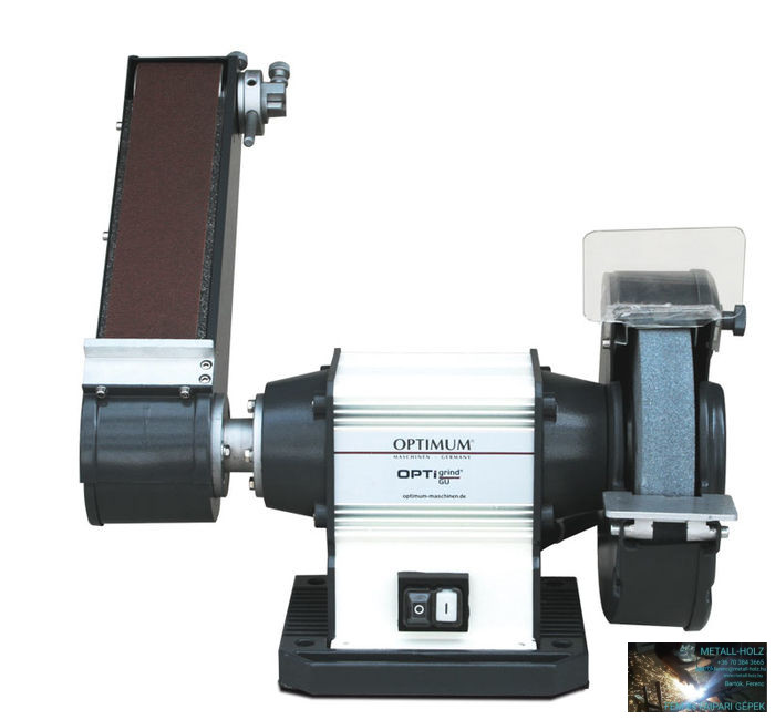 3101580 Optimum Kettős köszörű OPTIgrind GU 25S szalagcsiszolóval (1,5kW/(400V) - Image 1