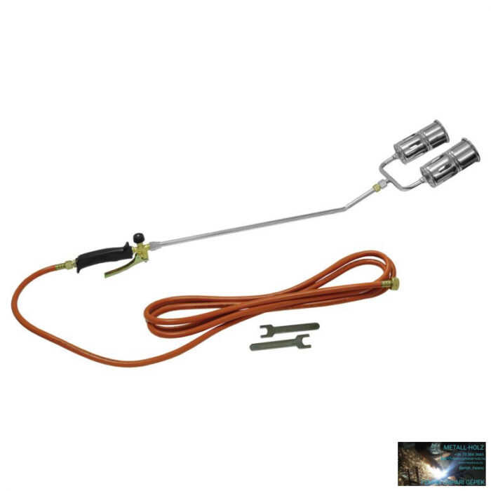 31B024 Bádogos készlet,dupla fúvókás 50mm, tömlő 2m - Image 1