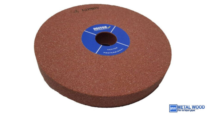 32010930 150x16x12,7 6A60M8V38 HecPlus Hector 6A piros sima köszörűkorong D<=200mm Hector 32010930 - Image 1
