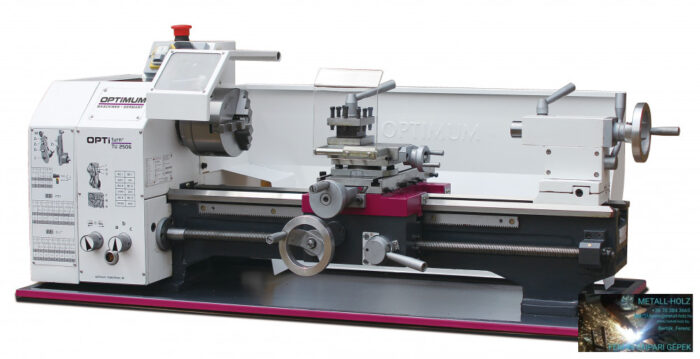 Esztergagép OPTI TU2506 (átm240x550mm, 125-2000 f/p, 750W/230V) - Image 1