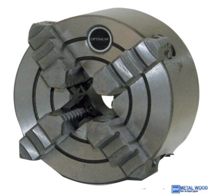 Esztergatokmány 125mm 4 pofás (központosan állítható pofákkal)